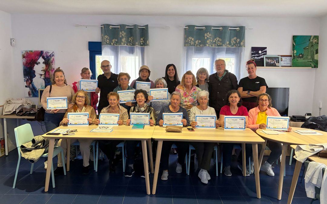 El curso de digitalización @prendeON en Quijorna finaliza con excelentes resultados y el reconocimiento del Ayuntamiento